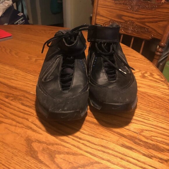 2006 Nike Air Max 360 313697-002 Black Varsity Royal Size 14 - Picture 2 of 7